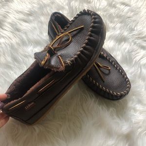 ll bean moosehide slippers